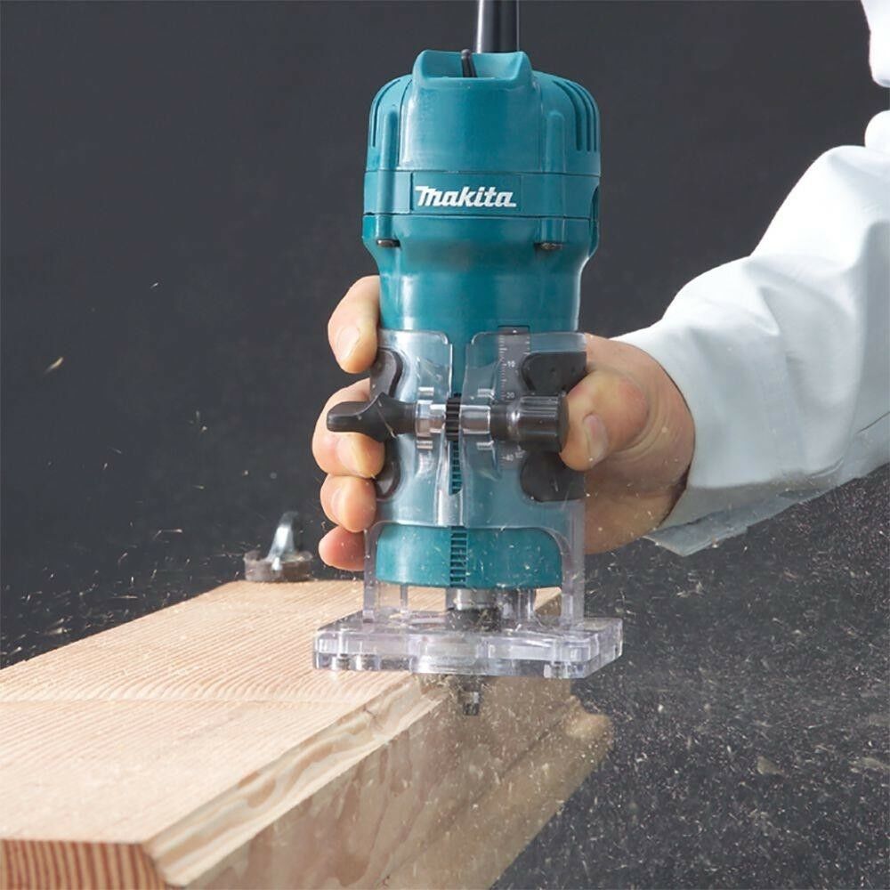 Makita Router Laminate Trimmer 1/4 in. 4 Amp Double Insulated