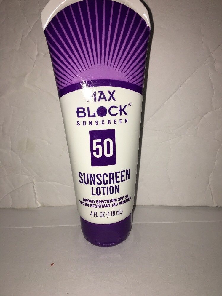 SHIP N 24HRMAXBLOCK Sunscreen LotionSPF50 WaterproofUVAUVBBroad