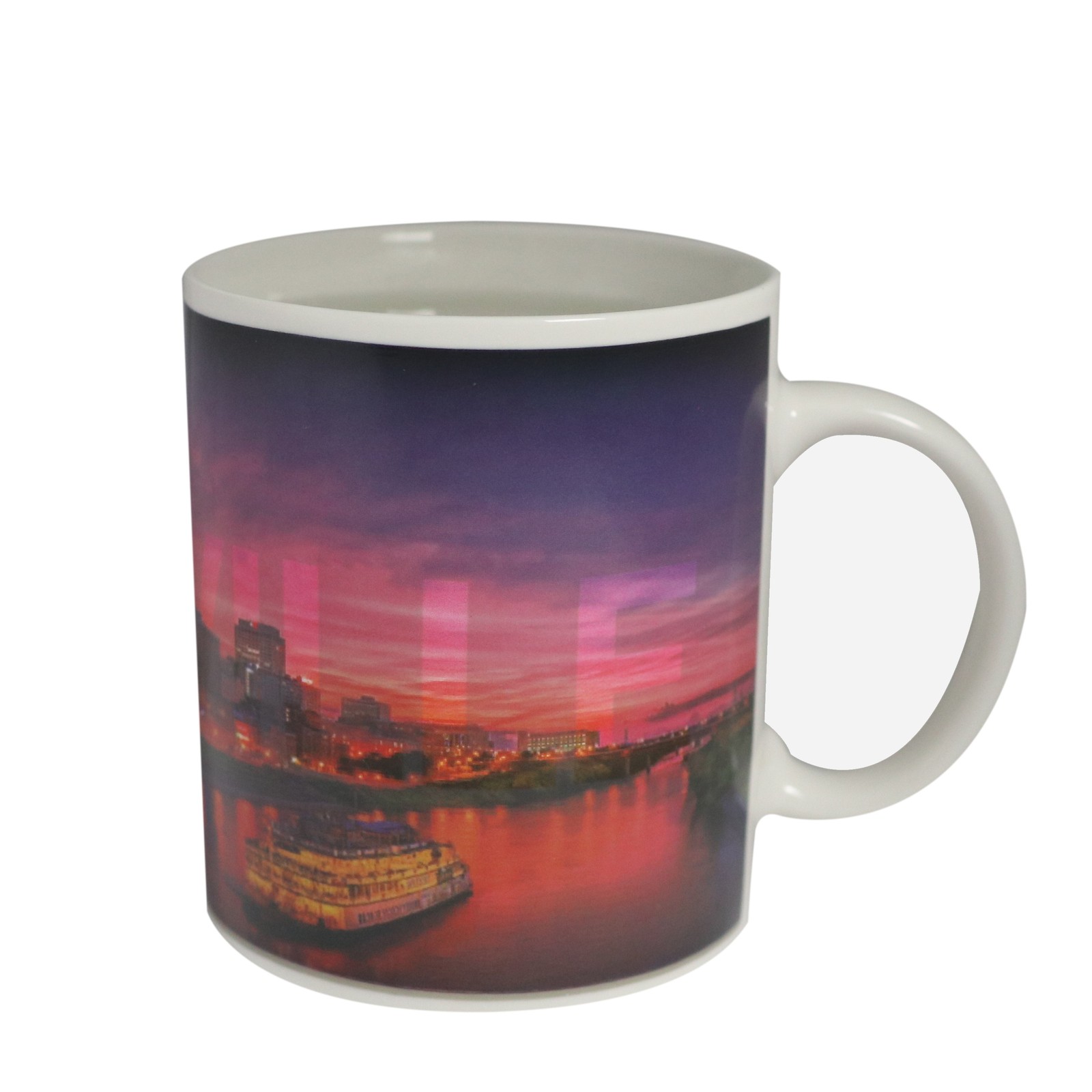 Nashville Skyline Color Changing Coffee Mug Tennessee