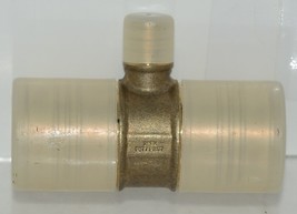 Zurn QQT884GX 2 X 2 By 3/4 Inch Barbed Brass Reducing Tee Lead Free image 1