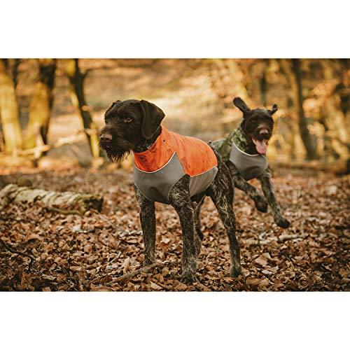 Hurtta Worker Vest, Hunting/Sportsman Dog Vest, Orange Camo, XL Vests