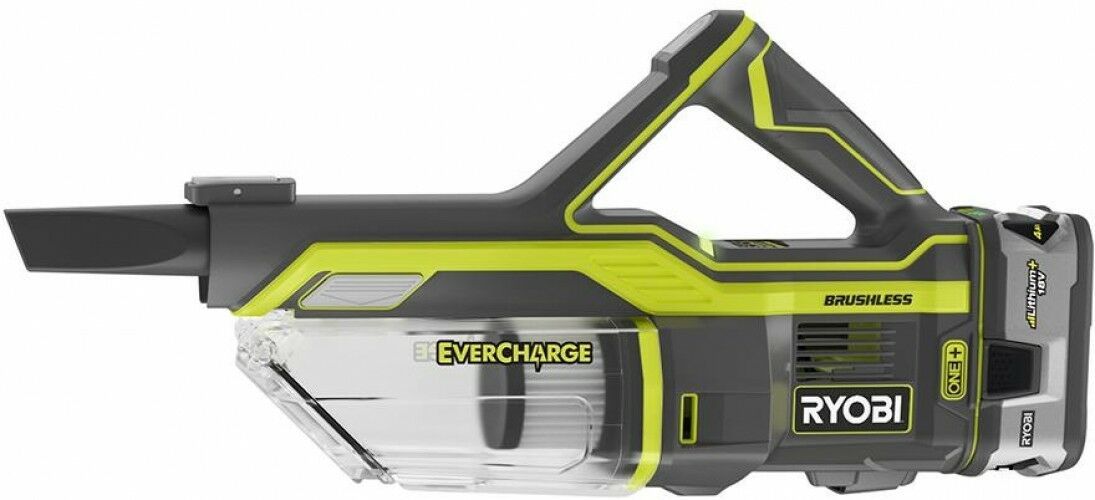 Ryobi Stick Vacuum Cleaner 18V ONE+ EverCharge Cordless Carpet