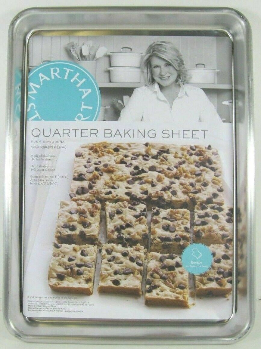 Martha Stewart Artisan Professional Classic Aluminum Baking Quarter