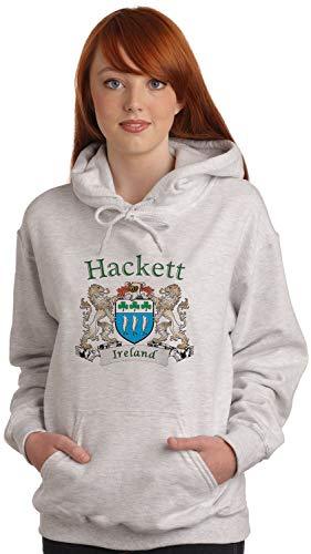 Hackett Irish Coat of Arms Ash Hooded Sweat shirt