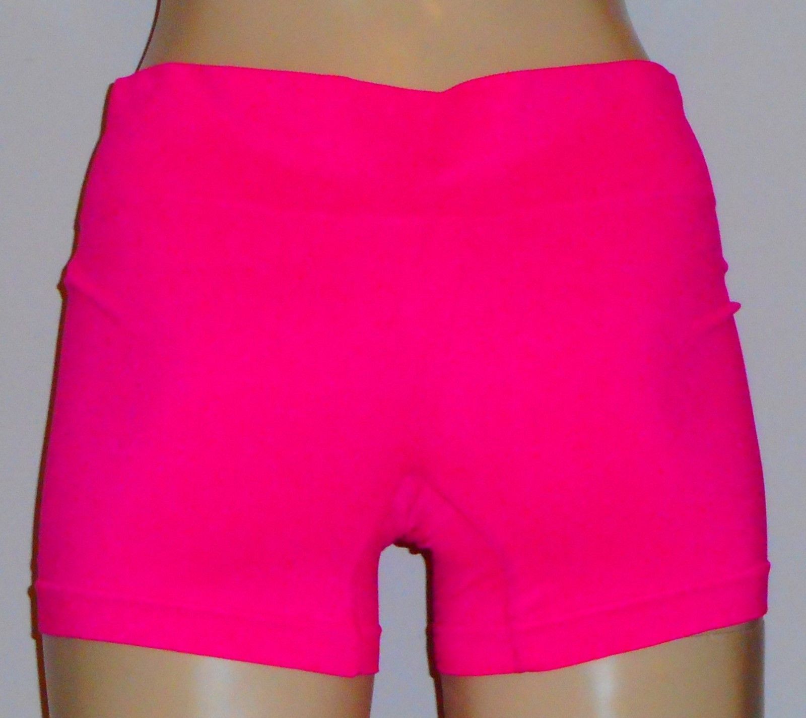 Pink Seamless Dance Shorts Adult L/XL Nylon Spandex NWOT Balera - Pants ...