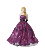 Royal Doulton 2021 Happy Birthday Figurine Neil Faulkner Plum Gown Gift ... - $238.00