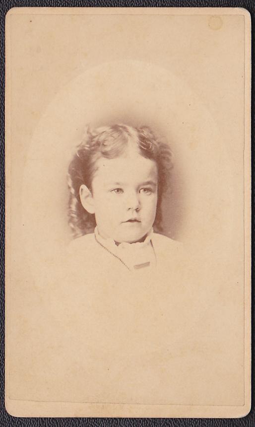 Primary image for Louise Keith CDV Carte de Visite Photo of Pretty Little Girl - Marshfield, MA