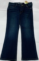 NWT Crazy 8 Bootcut Adjustable Waist Girls Size 10 Plus Denim Jeans Pants - $8.99