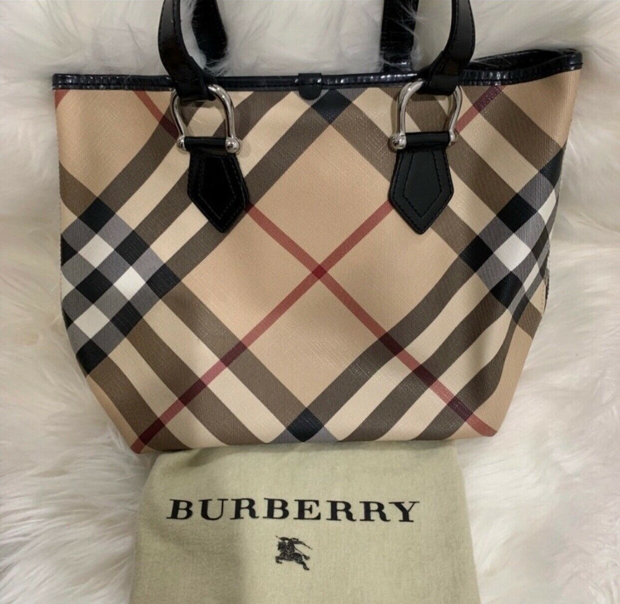 burberry nova check bag