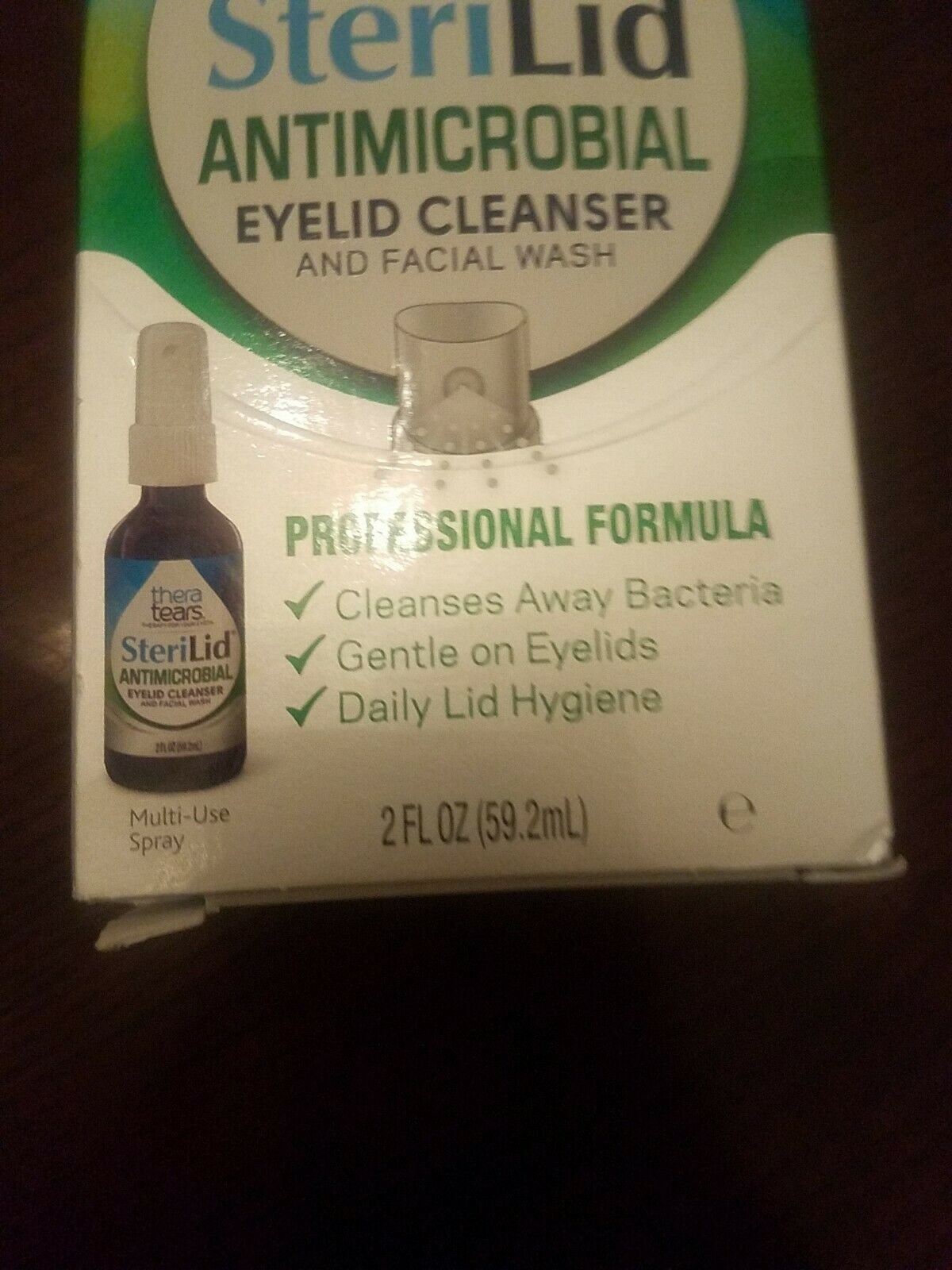 Thera Tears Sterilid Antimicrobial Eyelid Cleanser And Flacial Wash