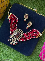 Kundan High Quality Jewelry  Necklace Chain Bridal Party Fashion Jewerly Set26 - $29.69