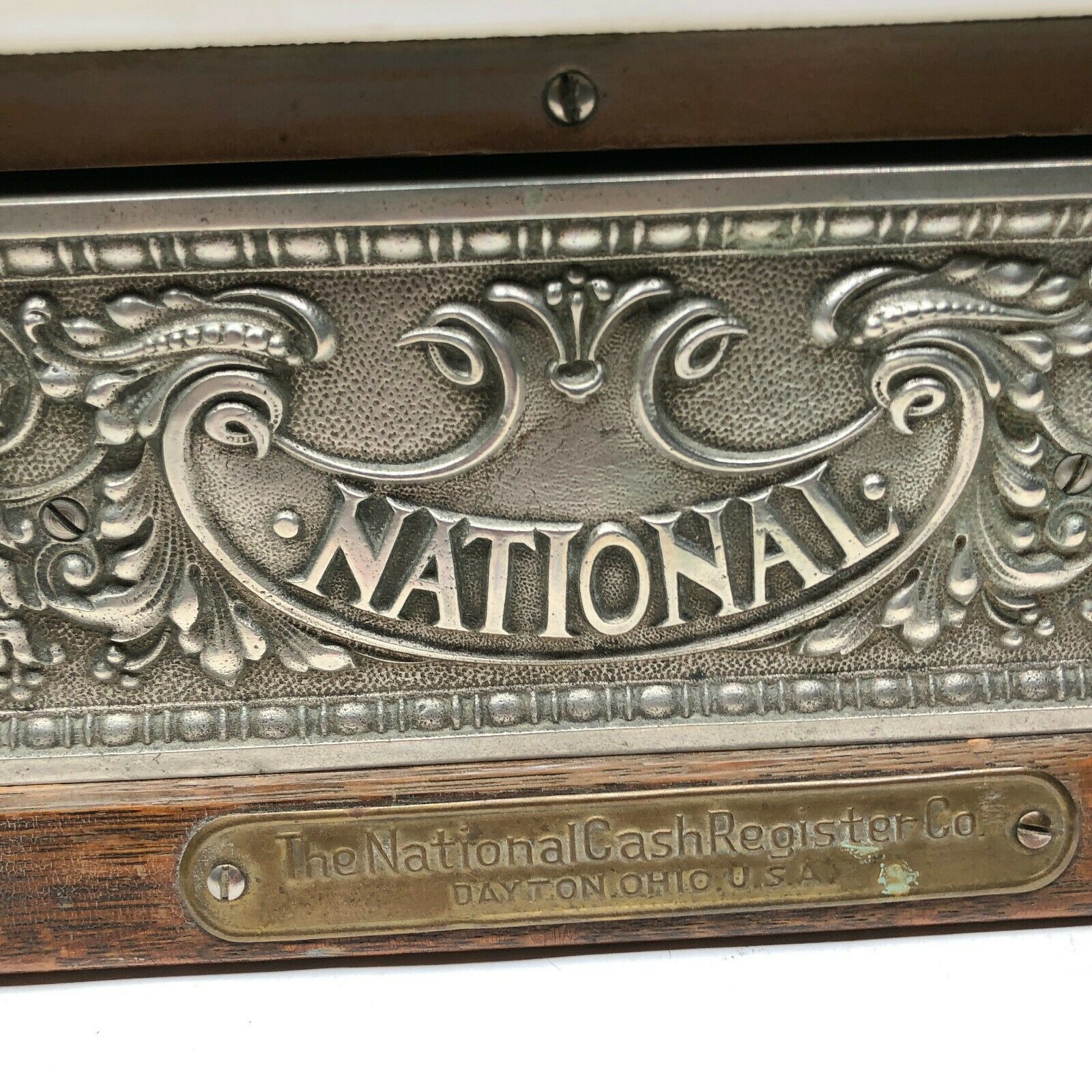 Antique National Cash Register Company Cash Model 332 Bronze Excellent