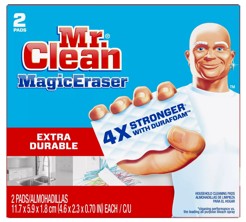 Mr. Clean Magic Eraser Pad, Extra Durable (2 Pads) - $12.79