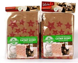 2 Packs Petlinks Catnip Caverns Catnip Infused Technology 3 Count Hideout Bags