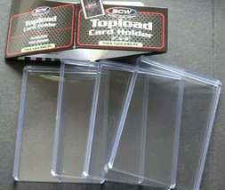 (4 Loose Holders) BCW 240pt Thick Card Top Loader Card Holder  - $4.99