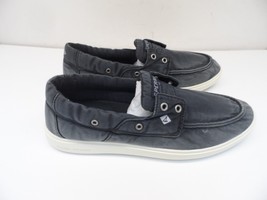 Sperry Top Sider Men&#39;s STS23750 Outter Banks 2 Eye Boat Shoe Black Size 10M - $49.87