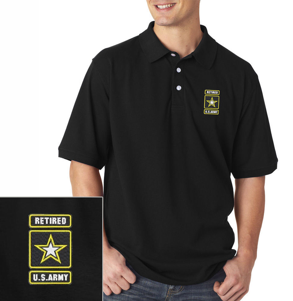 Us Army Polo Shirt - Army Military