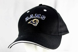 Los Angeles Rams Black/White NFL Baseball Cap Adjustable - $16.07