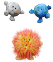 celestial buddies earth plush toy