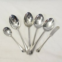 International Park Hill Stainless Serving Spoons Sugar Spoon Butter Knife - $47.97