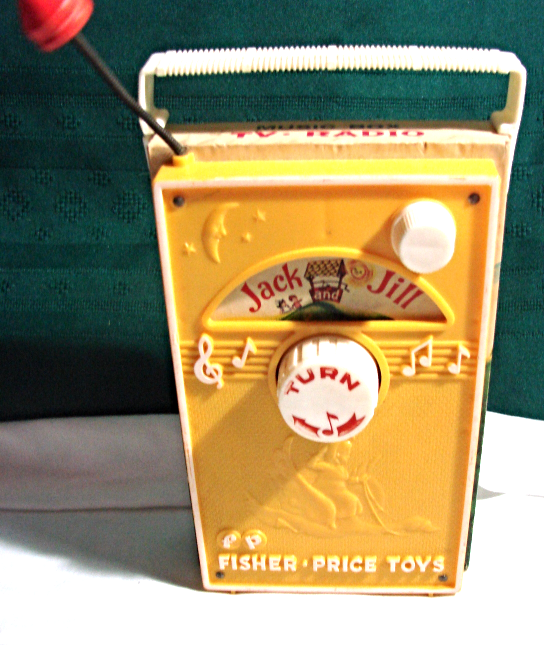 fisher price radio music box