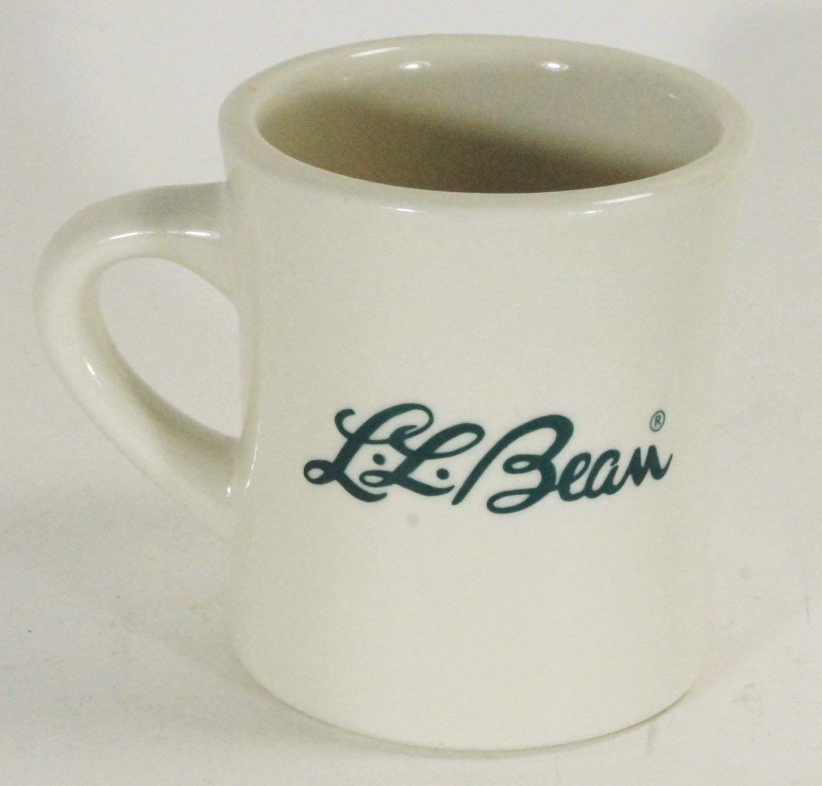 Classic LL Bean Coffee Tea Mug Heavy Diner Restaurant Style Ceramic