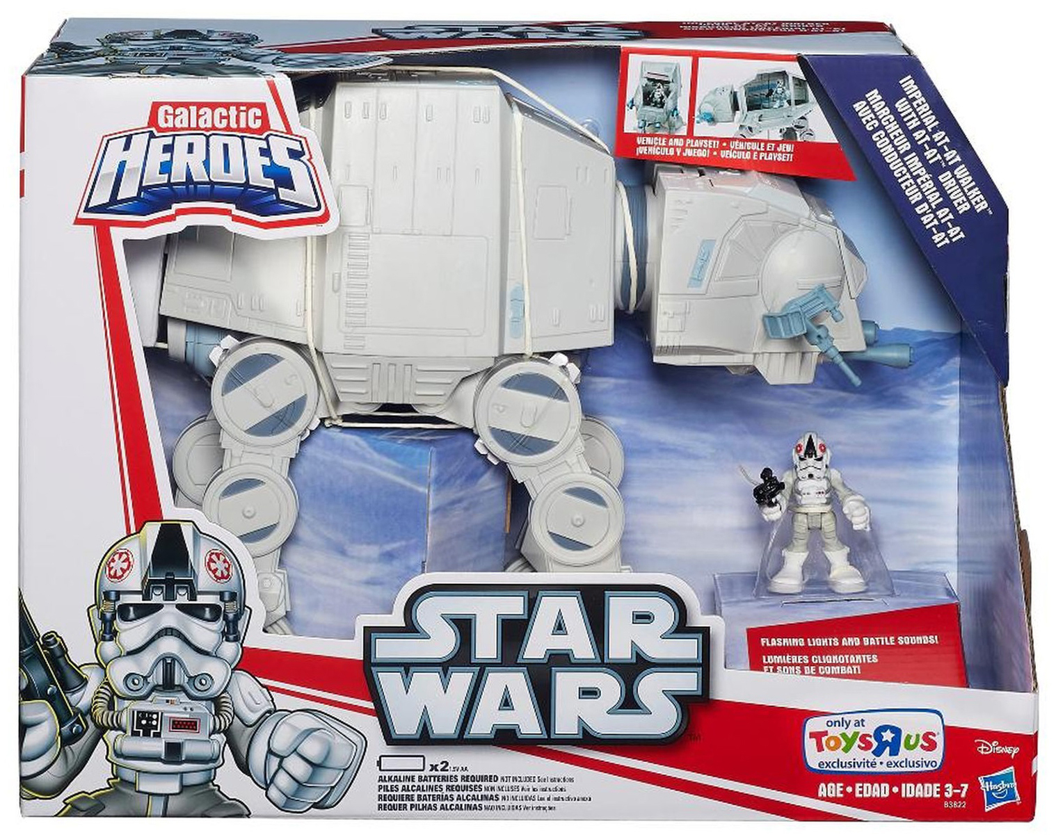 Star Wars Playskool Galactic Heroes Imperial AT-AT Walker Brand New ...