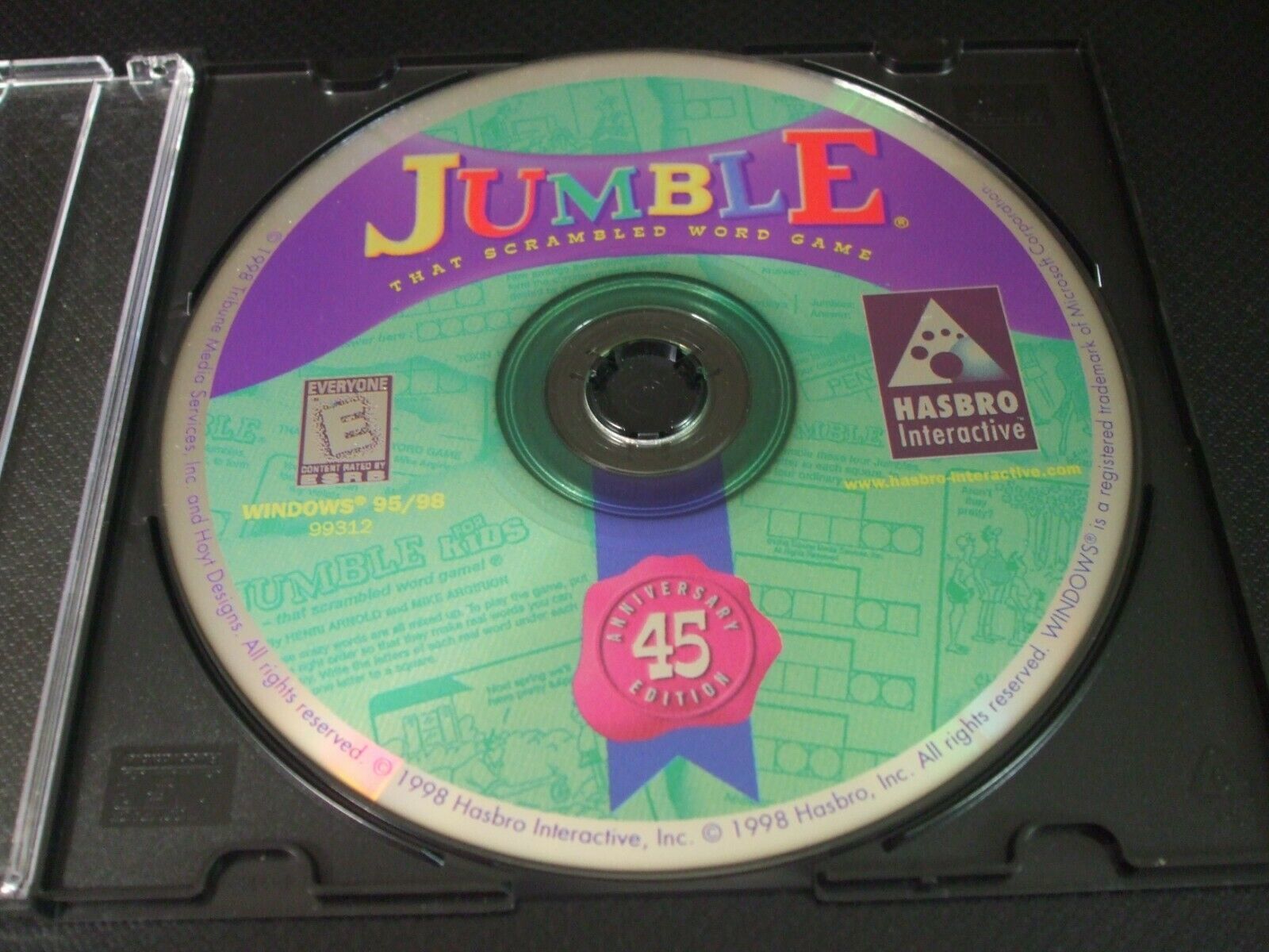 Jumble: That Scrambled Word Game (PC, 1998) - Disc Only!! - Video Games