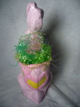 Wonderful Handmade Christopher James Paper Mache Bunny for Easter image 4