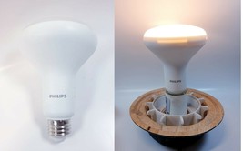 LOT OF 3 Philips LED Dimmable BR30 Light Bulb 650-Lumen 2700 K - $14.84