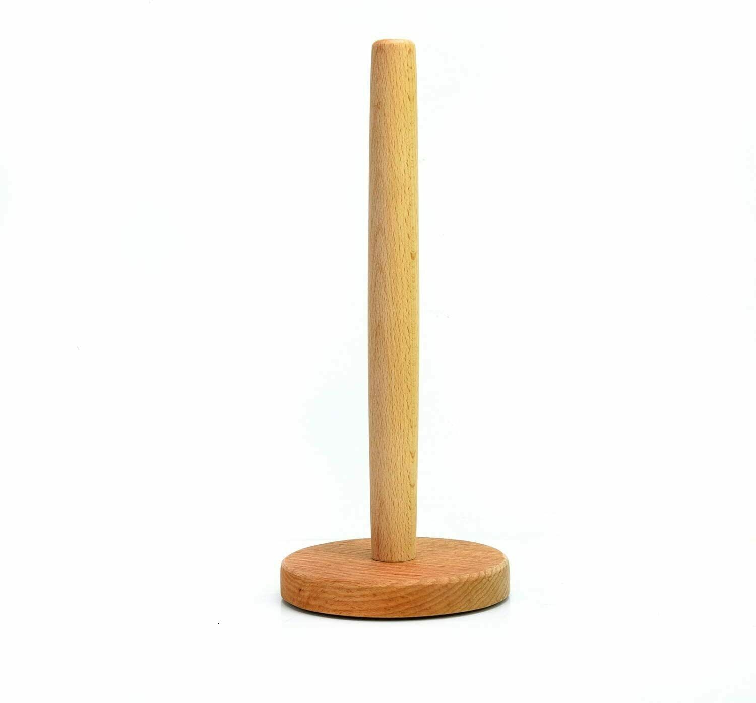 Wooden Free Standing Paper Towel Holder Classic Look - Paper Towel Holders