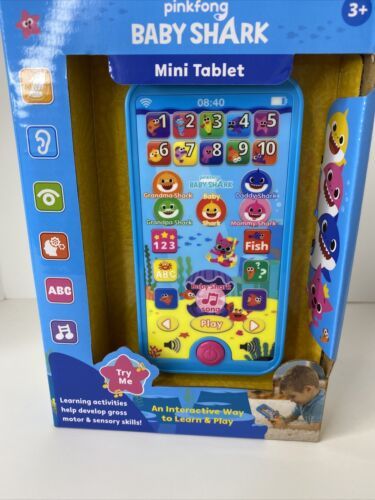 Baby Shark Mini Tablet For Learning Children Talking Toy Phone For ...