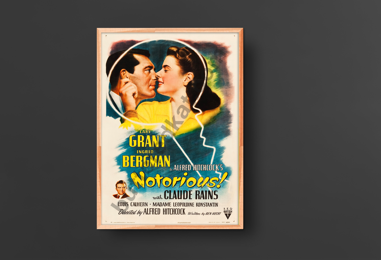 Notorious Movie Poster 1946 1940 49 notorious-movie-poster-1946-1940-49