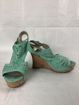 Cato Women&#39;s Wedge Shoes Teal - $11.87