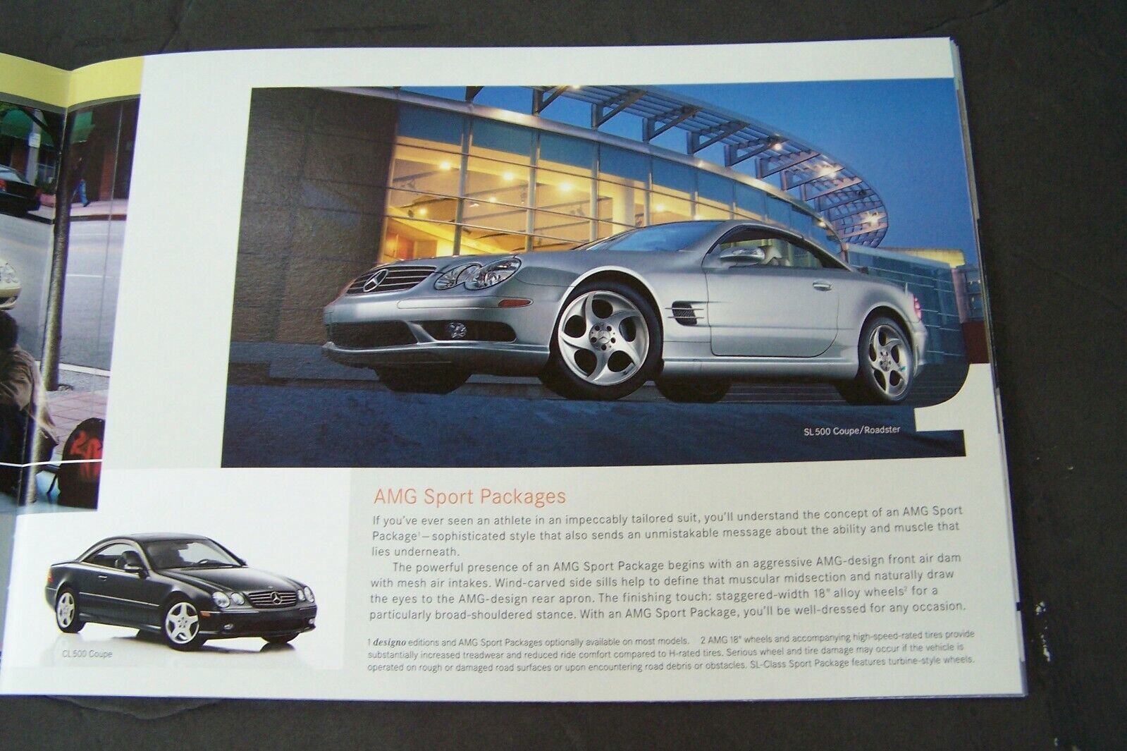 2005 Mercedes 40-page Car Sales Brochure  E320 E55 AMG SL500 S600 clk full model - $12.37