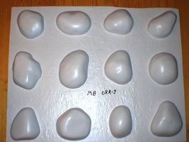 #OOR-05 River Rock Molds 12 Make 100s of Cement Stones For Walls For Pennies Ea. image 10