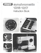 Pfaff 1216 1217 manual Synchromatic sewing machine Enlarged - $11.99