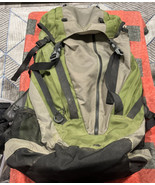 LL Bean Hiking Backpack Bigelow Internal Frame Camping Outdoor Green Gra... - $84.99