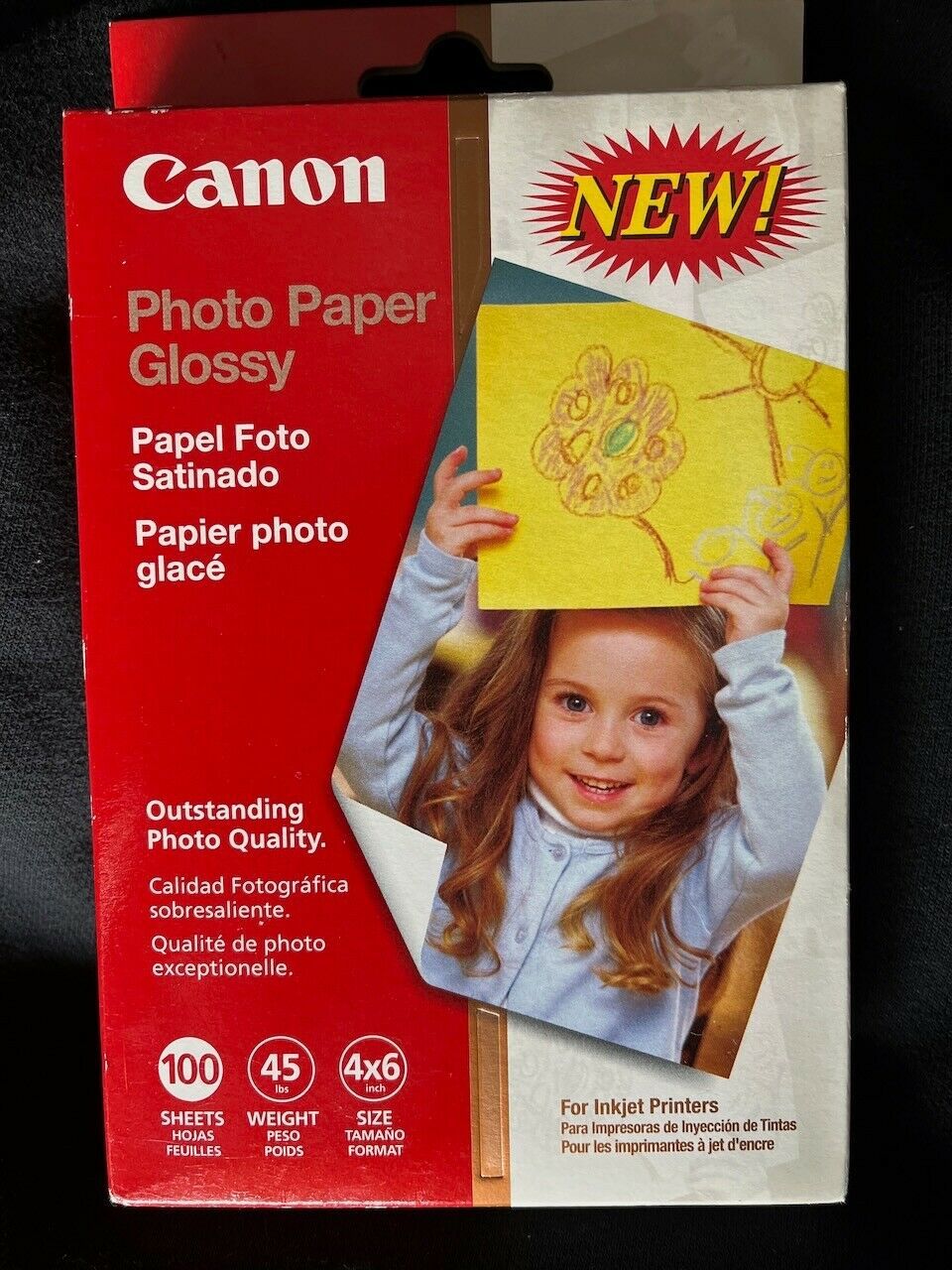 Primary image for Canon Photo Paper Glossy 4" X 6" GP502 1 Boxes (100 Sheets) (NEW) Japan