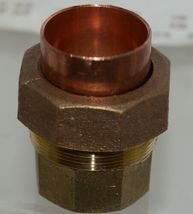 Nibco 733LF 1-1/2 Inch C x C Cast Bronze Union Lead Free Copper Fitting image 5