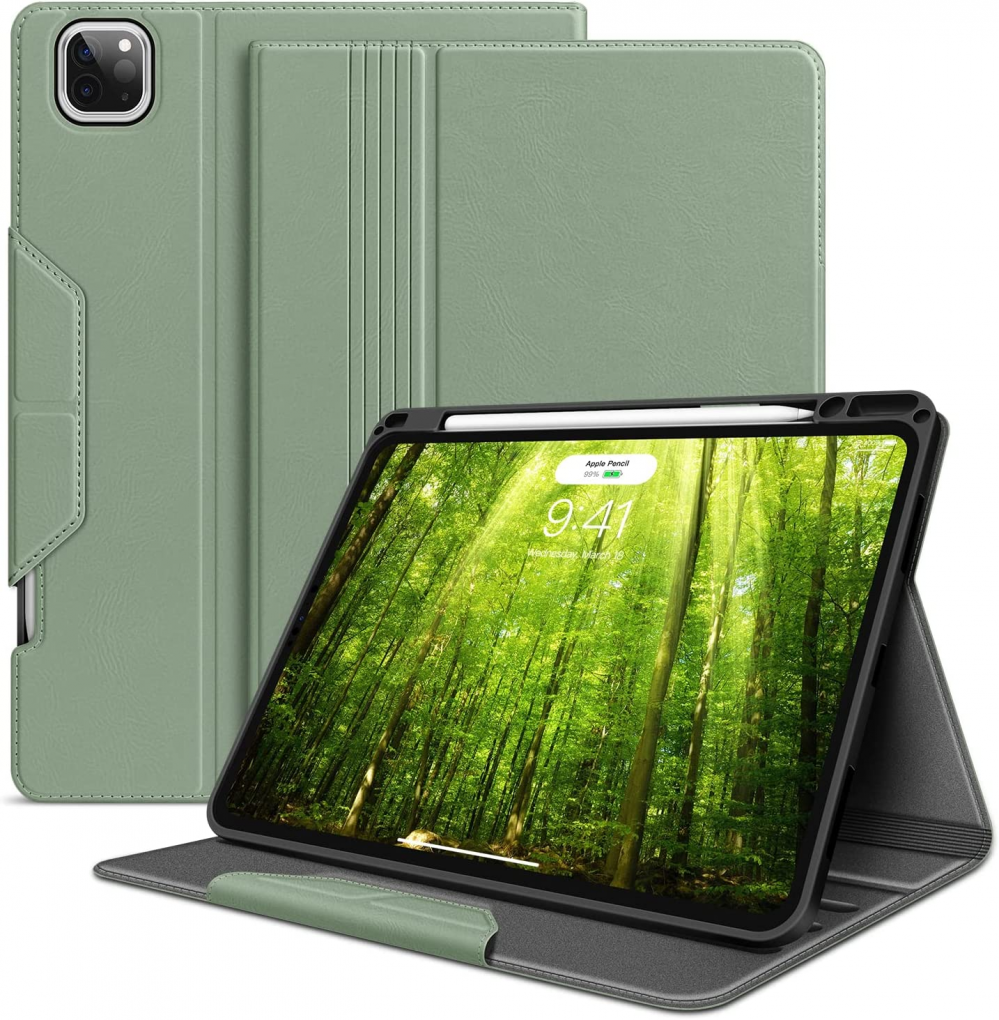 HOLIMET iPad Pro 11 Inch Case 2022 New 4th/3rd/2nd/1st Generation Green Cases, Covers
