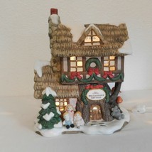 Fitz Floyd Holiday Hamlet Dollmakers&#39; Cottage Enchanted Forest Light Box... - $48.38