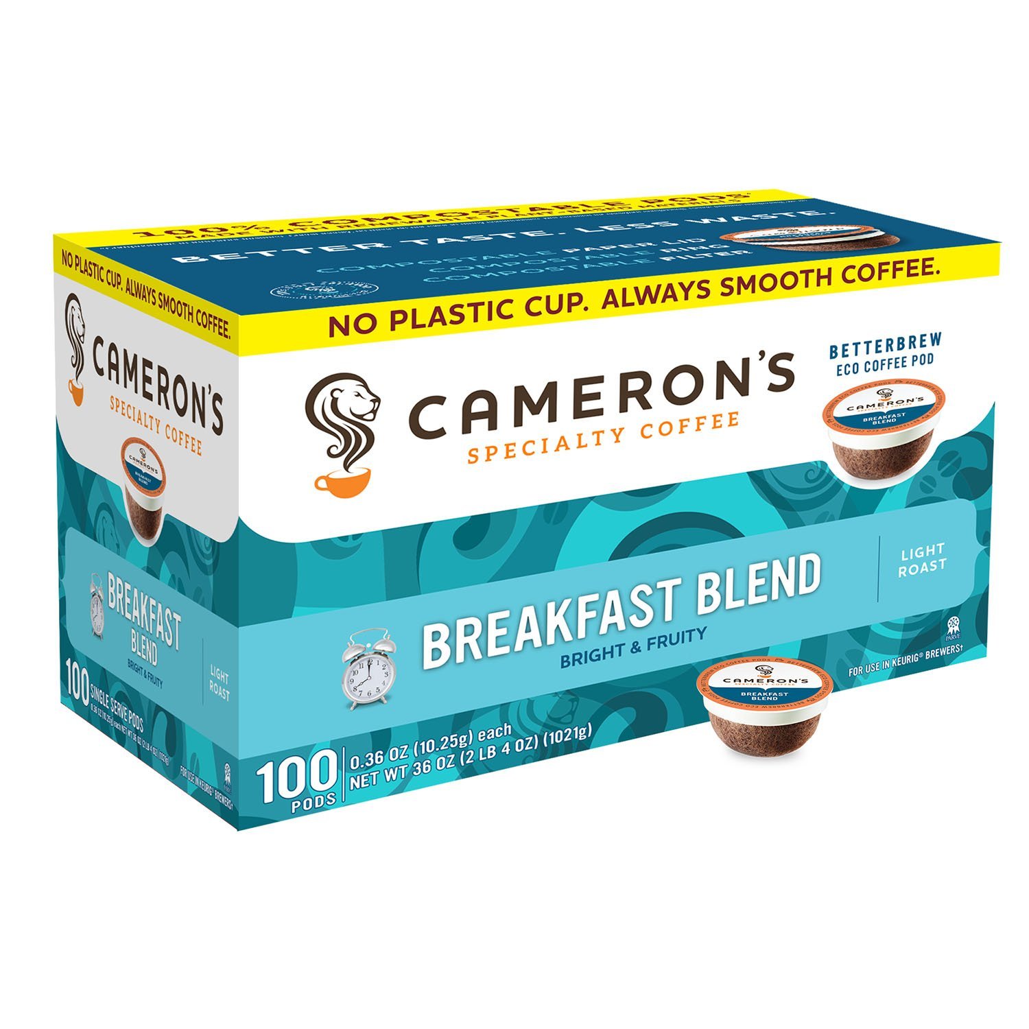 Cameron's Coffee SingleServe Cups, Breakfast Blend (100 ct.) Coffee