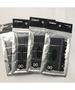 4x Conair Bobby Pins Black 90 Ct Packs 360 Total Bobby-pins New Hair Acc... - $15.27