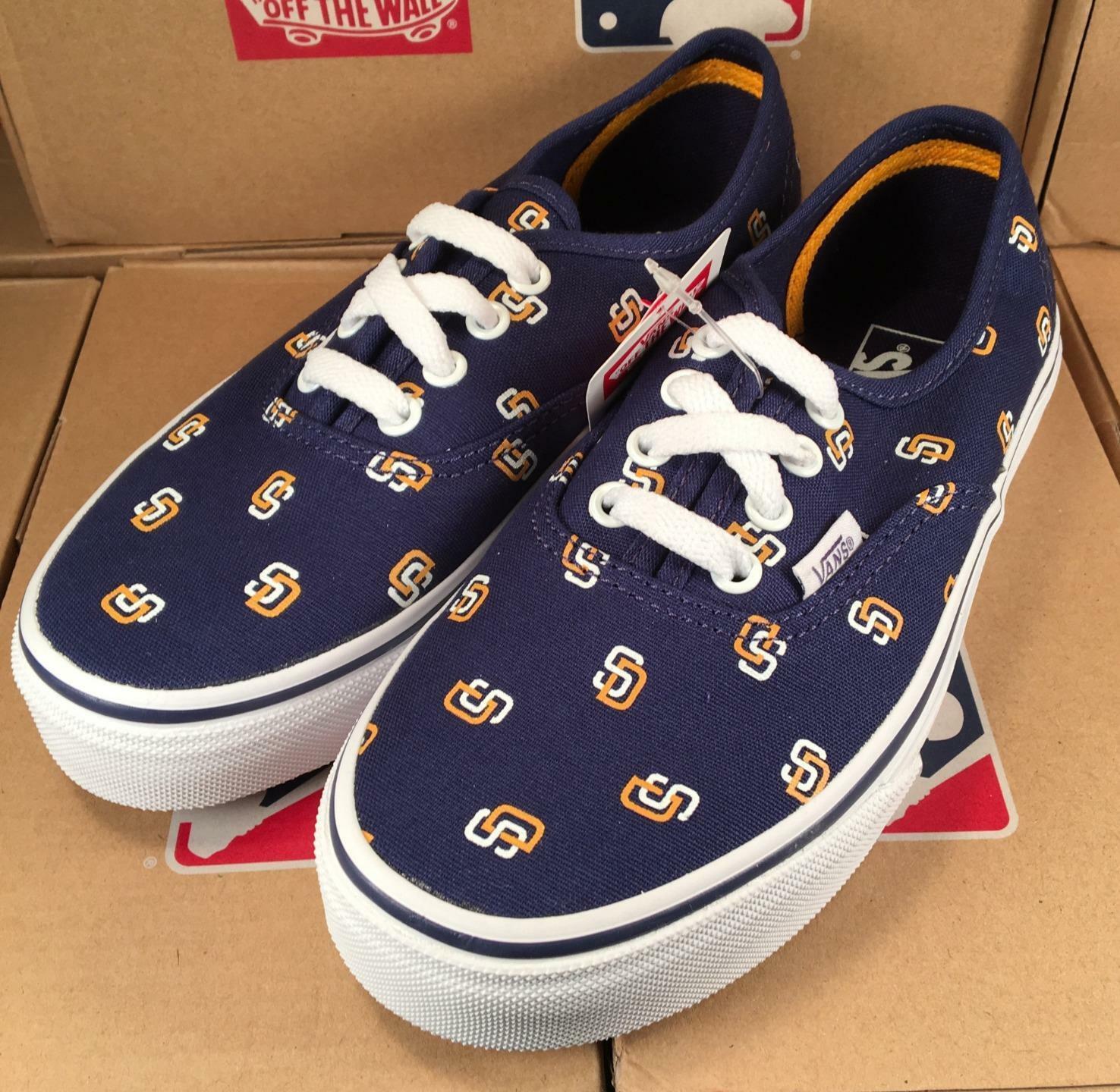 Vans KIDS San Diego Padres MLB Authentic Sneaker Limited Edition Shoes ...