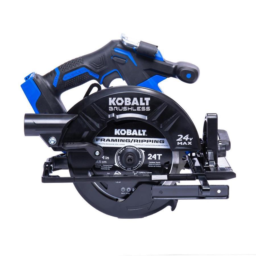 Kobalt XTR 24Volt Max 71/4inAmp Brushless Cordless Circular Saw