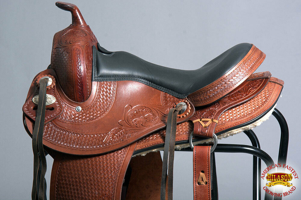 Hilason Gaited Western Trail Pleasure Endurance Horse Saddle Brown U