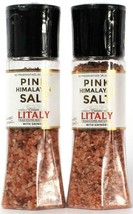 2 Litaly 14.1 Oz Pink Himalayan Salt With Grinder No Preservatives Or Ad... - $20.99