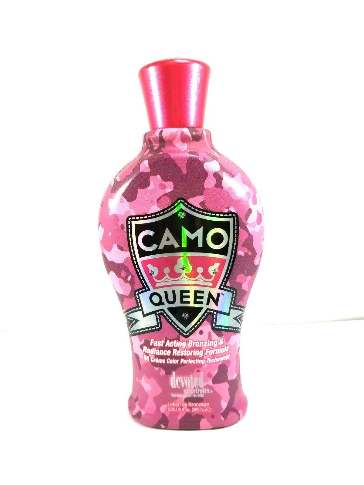 Devoted Creations CAMO QUEEN Bronzing Lotion 12.25 oz Other Sun Protection & Tanning