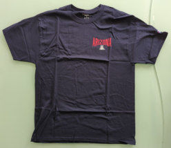 Champion Mens Arizona Wildcats Two Sided Short Sleeve Shirt Sz L NWT - $17.82